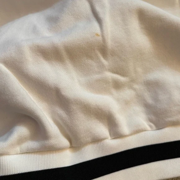 [SOLD] Manière De Voir black v-neck sweatshirt jumper dress size 8 - Picture 7 of 7